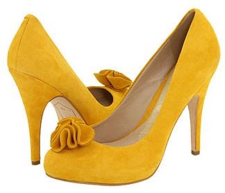 Fashions Cart: wedding shoes yellow
