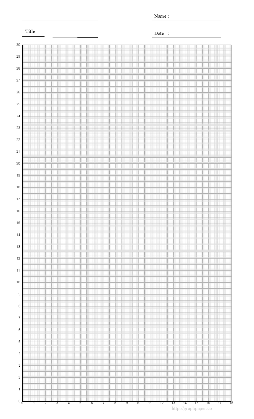 1/4 In Graph Paper Printable