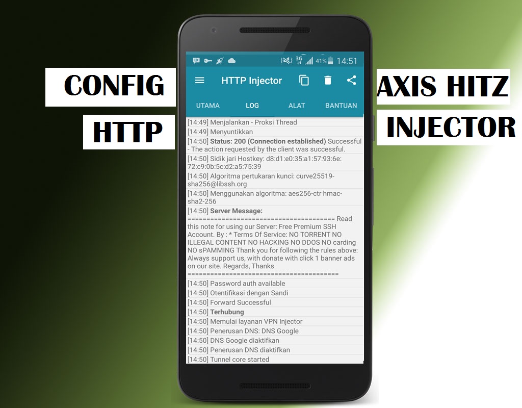 Config Axis Hitz Http Injector EXP 19 Juli 2017 SSHFUN