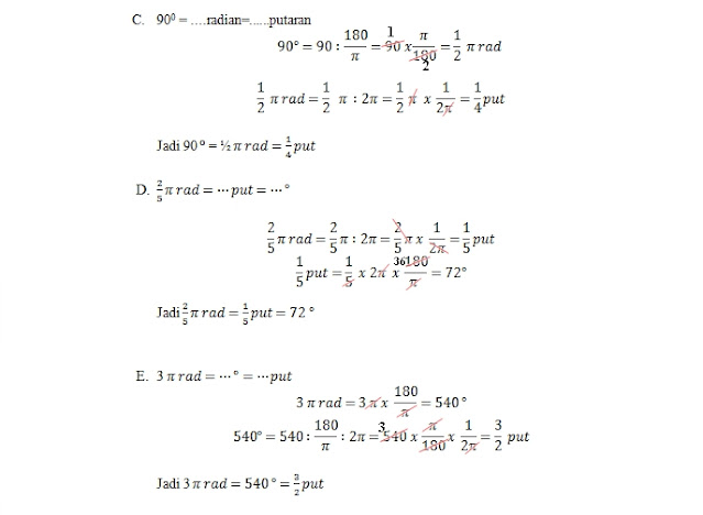 Mengubah Satuan Sudut Dengan Mudah Putaran Radian Dan Derajat Rumah Pintar Pku