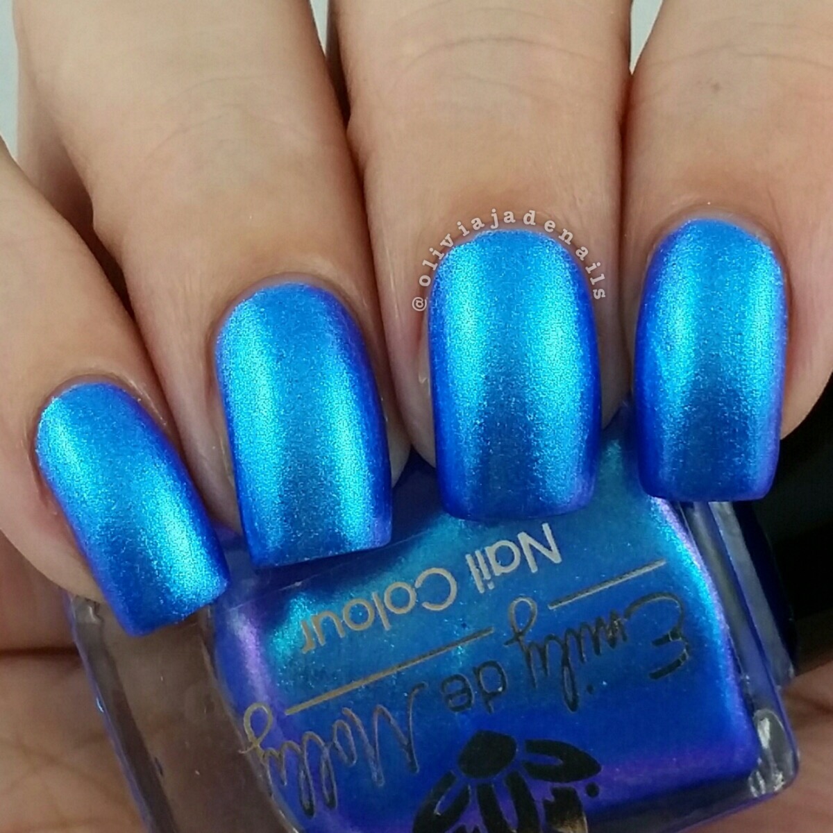 Emily de Molly Empty Journal swatched by Olivia Jade Nails