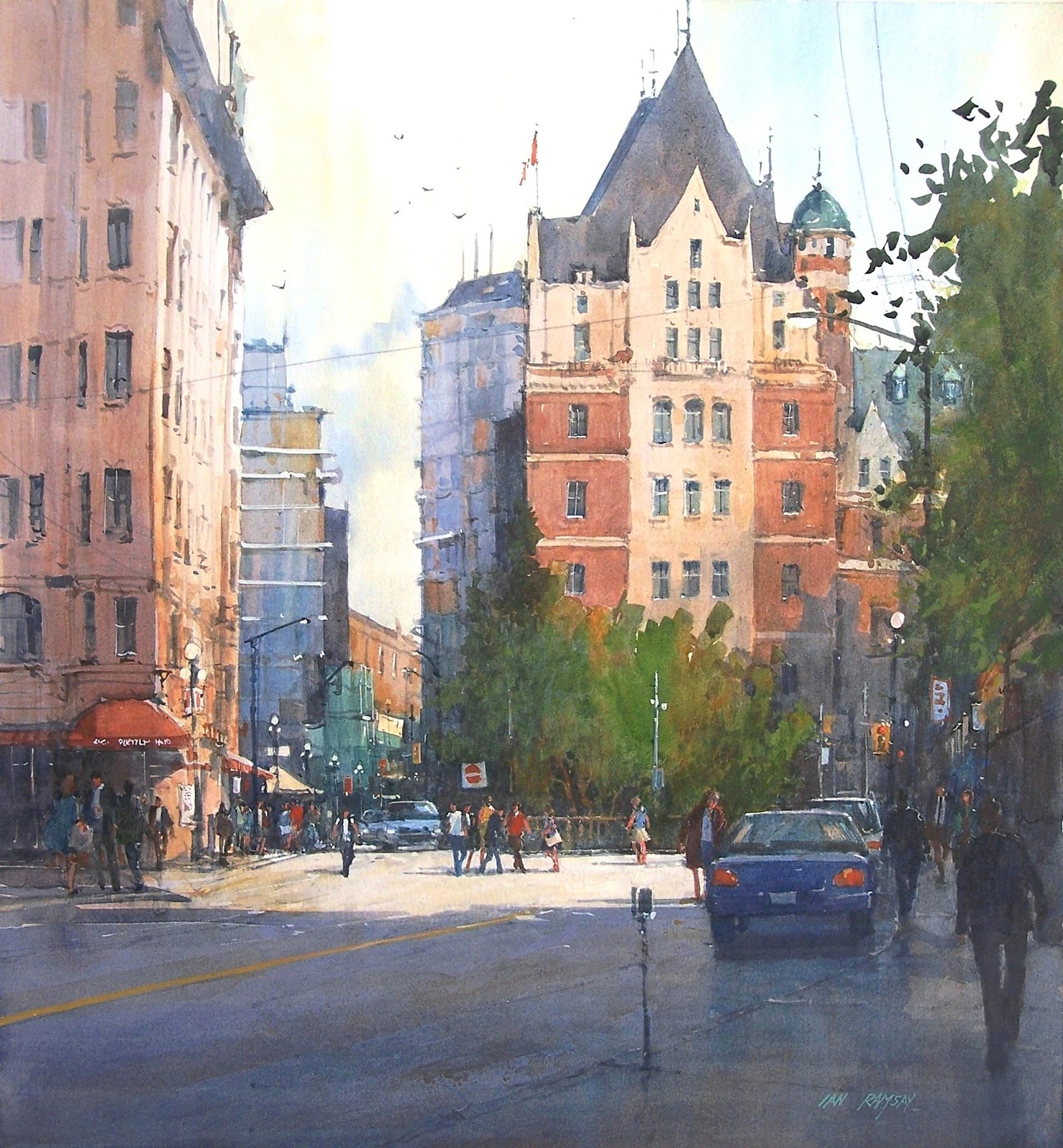 Ian Ramsay Watercolors Here are a selection of the paintings I have