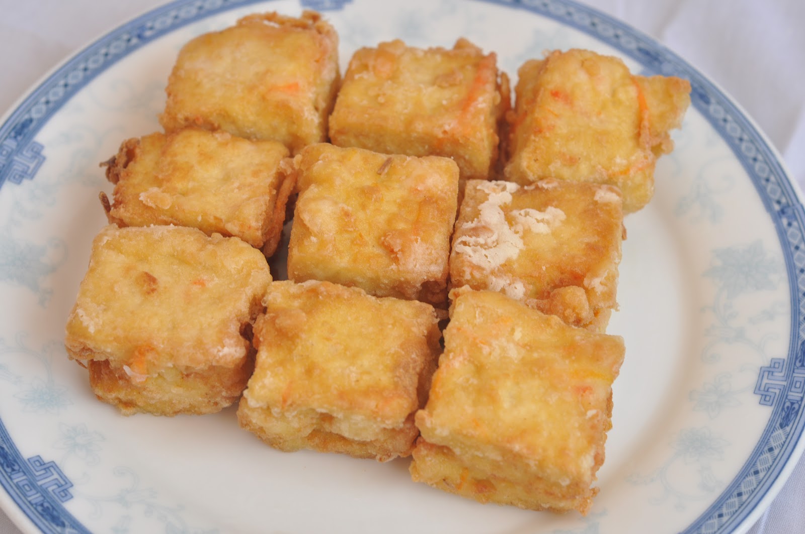 Veronica's Kitchen Golden Seafood Beancurd 黄金海鲜豆腐
