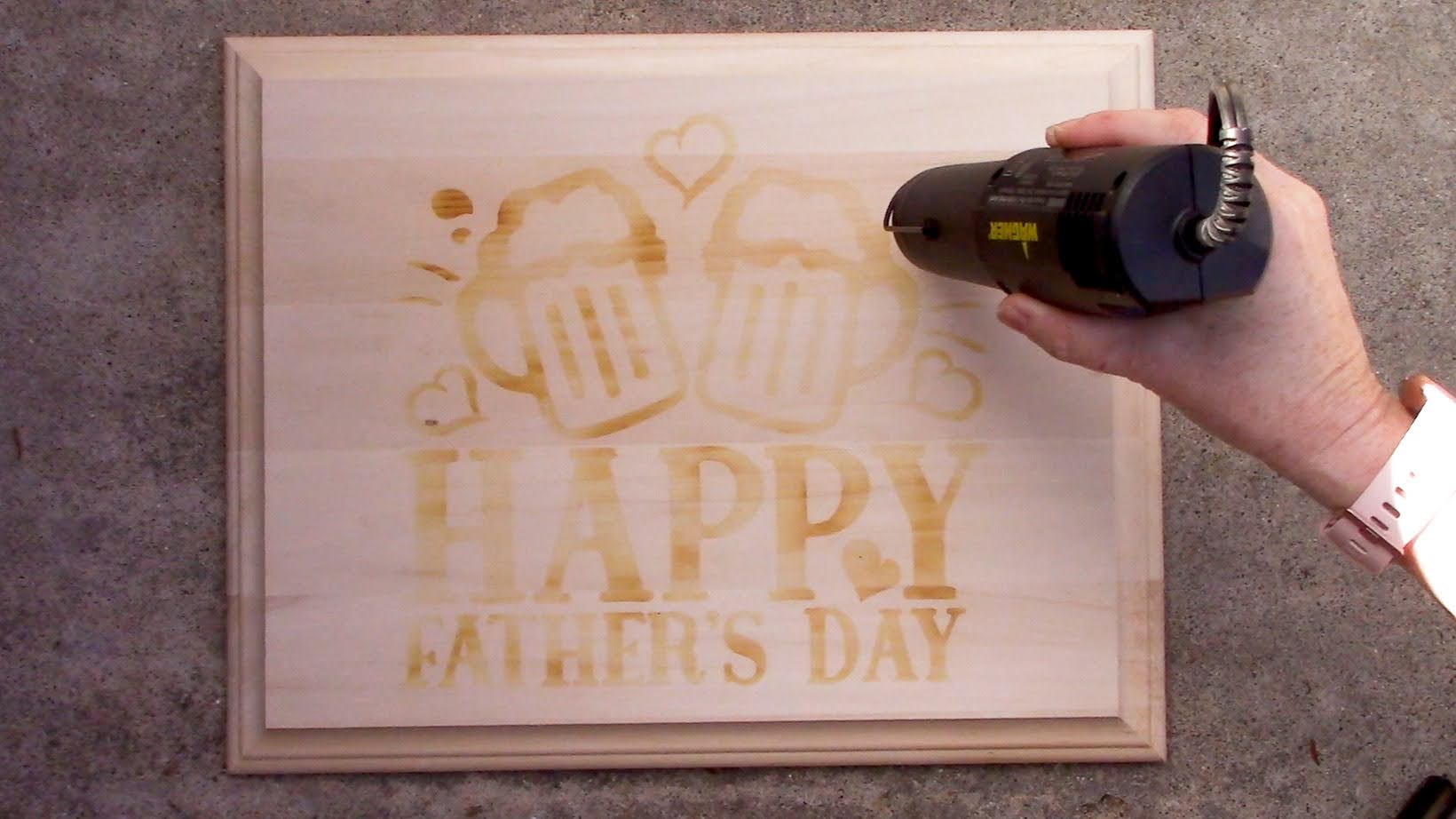 How to Make Stencils for Wood Burning Signs with Silhouette CAMEO