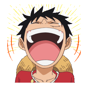 Line Official Stickers Moving One Piece Commemorative Stickers Example With Gif Animation