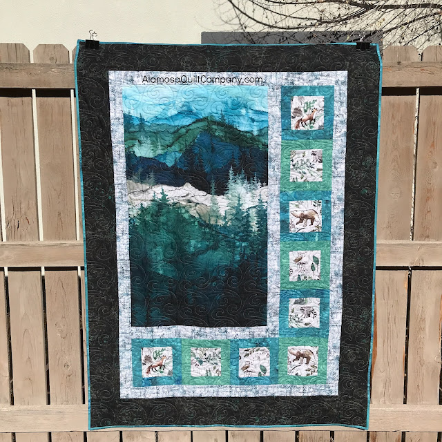 Whispering PInes Sidelights Quilt