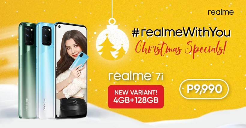 Capture Every Style this Christmas as realme launches new realme 7i variant