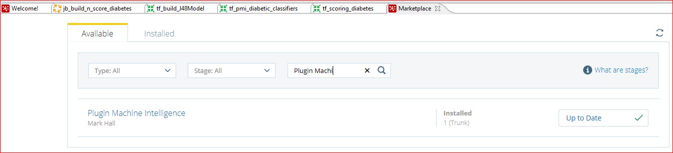 pentaho machine intelligence