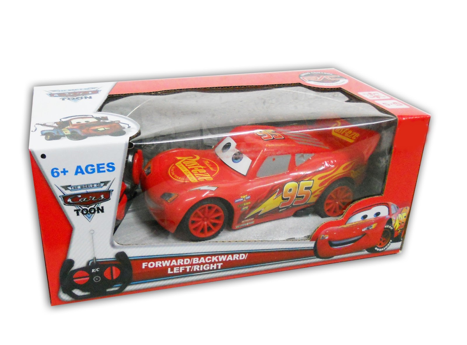 BongBongIdea REMOTE CONTROL TOY CAR LIGHTNING MCQUEEN RACE CAR!