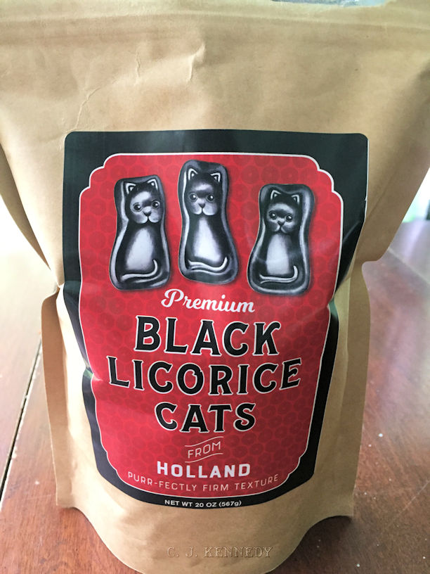 CJ & Ink Black Licorice Cats