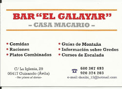 Bar "El Galayar"