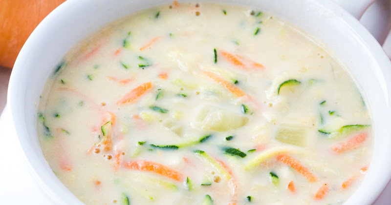 
Creamy Zucchini and Carrot Soup Recipe
-image