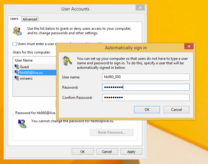 Cara Auto Login Windows 7, 8.1, dan 10