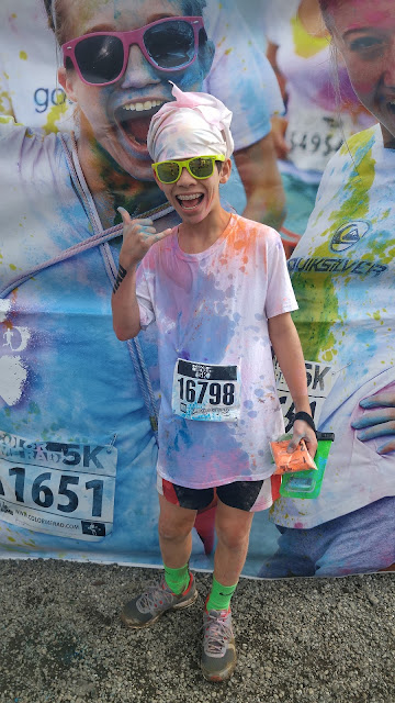 Color Me Rad color run in San Jose