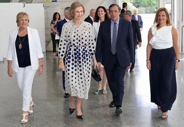 Queen Sofia attended a symposium on Research and Innovation in Neurodegenerative Diseases