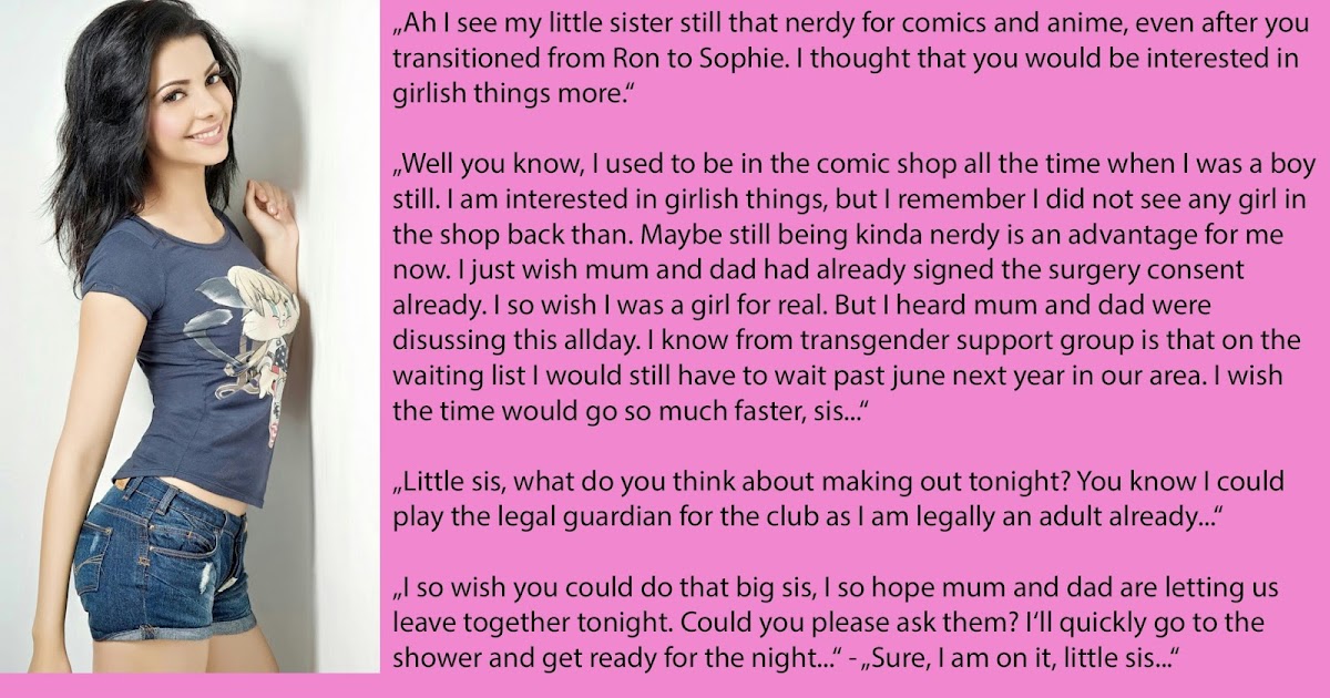 Ekaterina's TG Captions Sister's Hanging Out Together