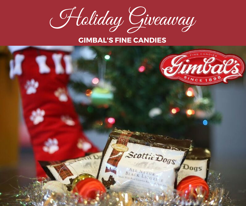 MOMMY BLOG EXPERT Giveaway Holiday Candy Stocking Gimbals Black