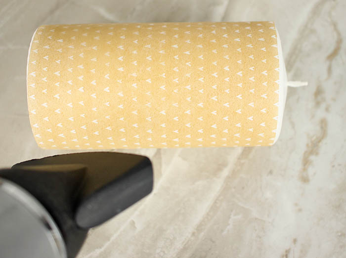 Tissue Paper Transfer Candles DIY Gina Michele