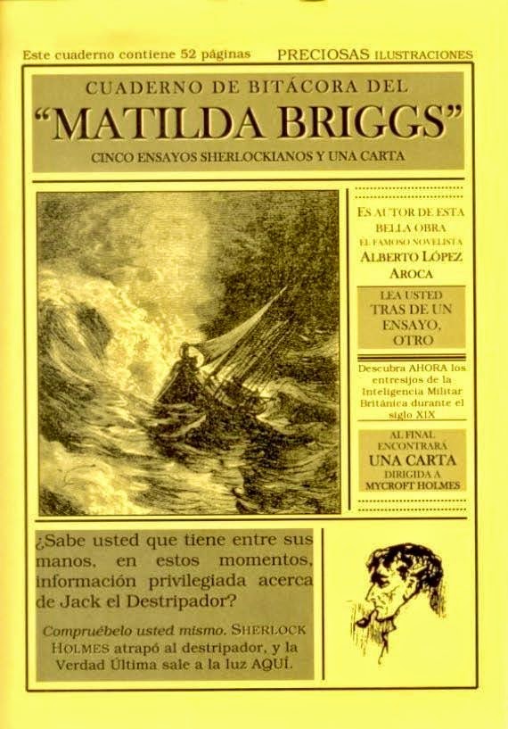 "CUADERNO DE BITÁCORA DEL 'MATILDA BRIGGS'", 6 euros