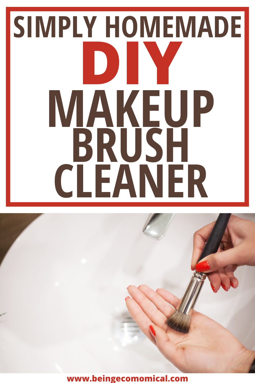 DIY Homemade Makeup Brush Cleaner