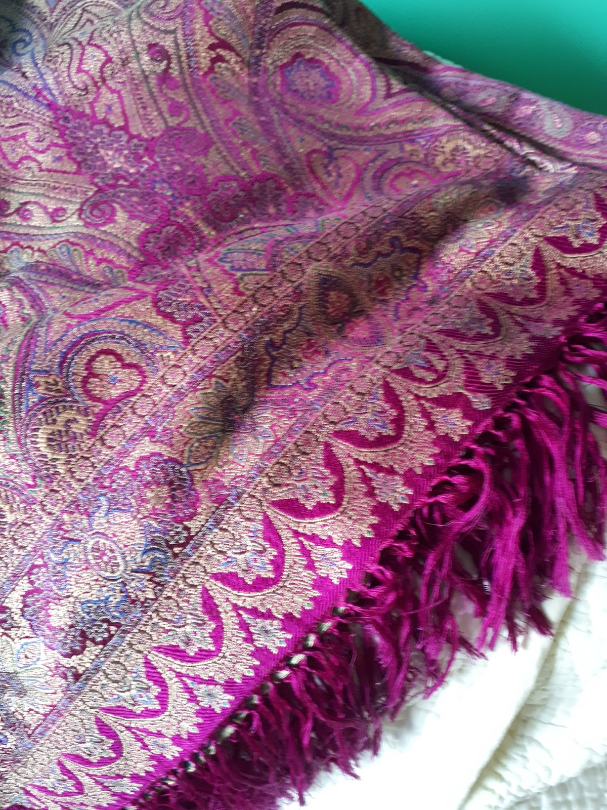 norwich silk shawl