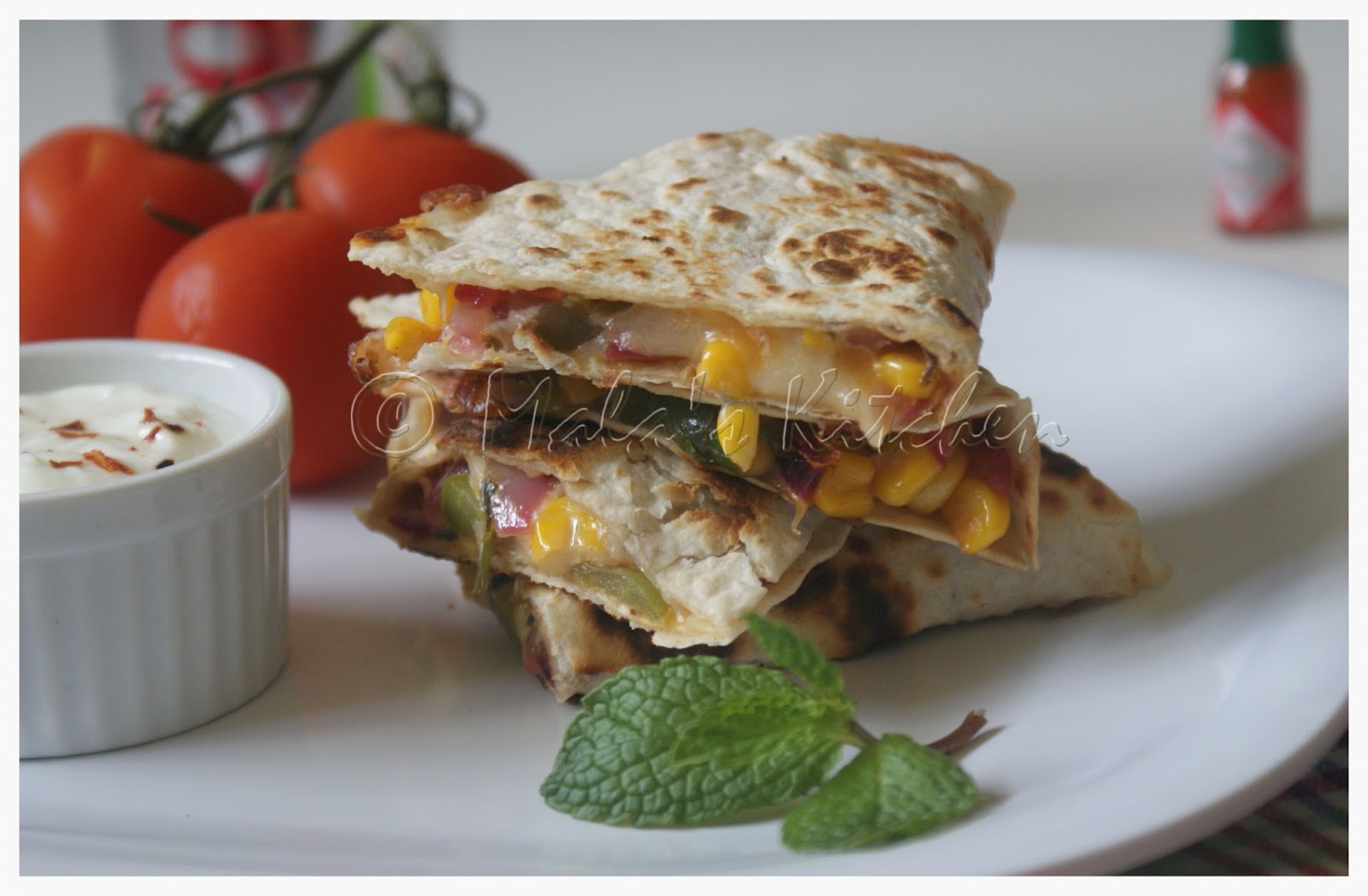 Corn Cheese Quesadilla MalasKitchen