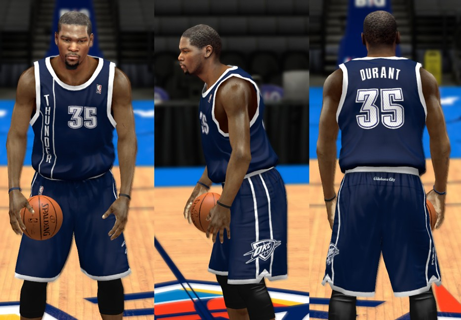 NBA 2K14 Complete Oklahoma City Thunder Jersey Patch 