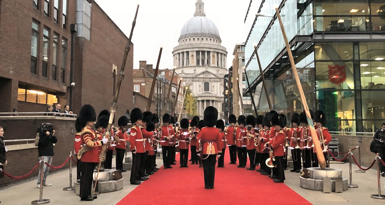 Wand Installation Lights Up St. Paul's Cathedral