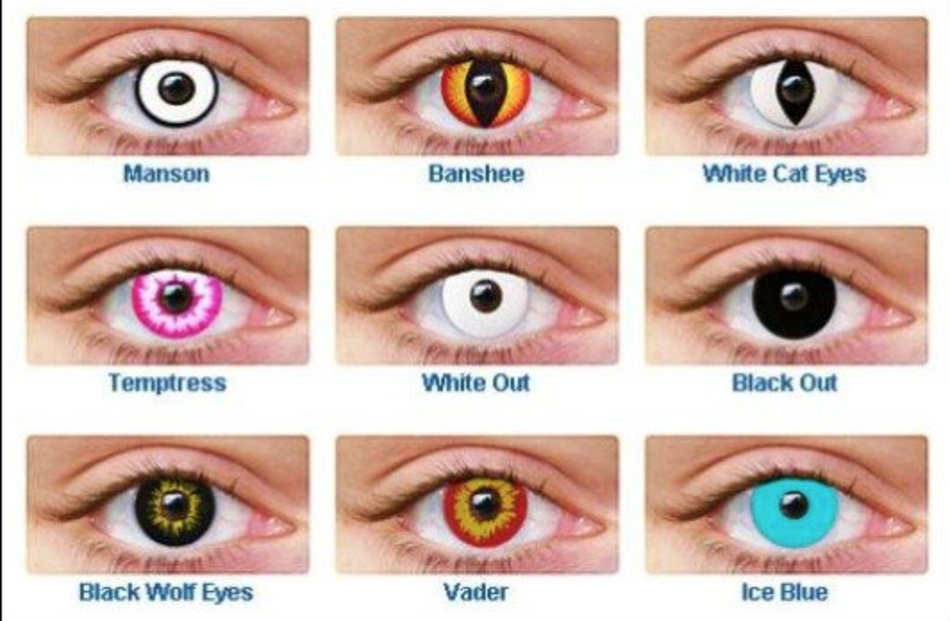 Towne Lake Eye Associates Costume Contact Lenses