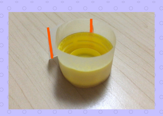 丸型のケーキ型のクッキングシートの敷き方