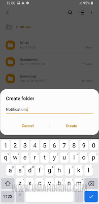Folder Notifications di Samsung My Files