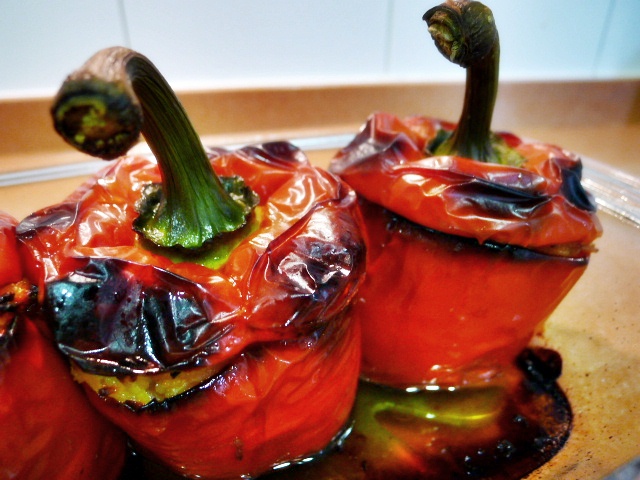  PIMIENTOS ROJOS RELLENOS DE ARROZ MORUNO / LA DESPENSA DE ANDALUCIA 