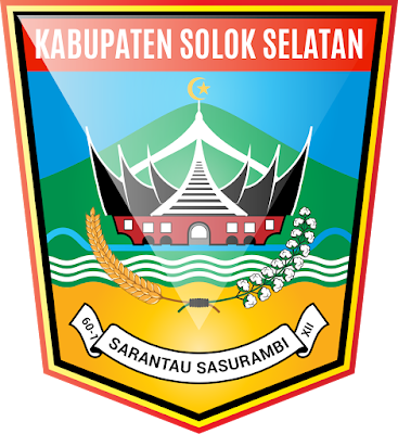 Lambang Kabupaten Solok Selatan Sumatera Barat [237desain.blogspot.com]