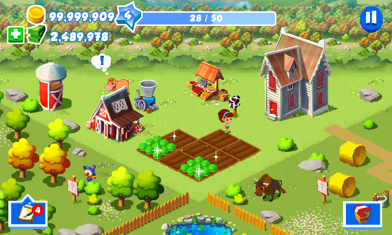 Бесплатная игра зеленая ферма