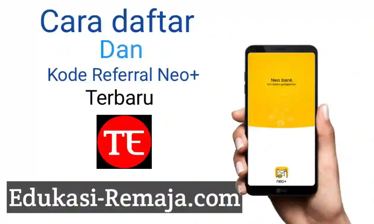 Baca Cara daftar neobank terbaru dari bank neo commerce menggunakan kode referral neobank resmi terbaru disini.