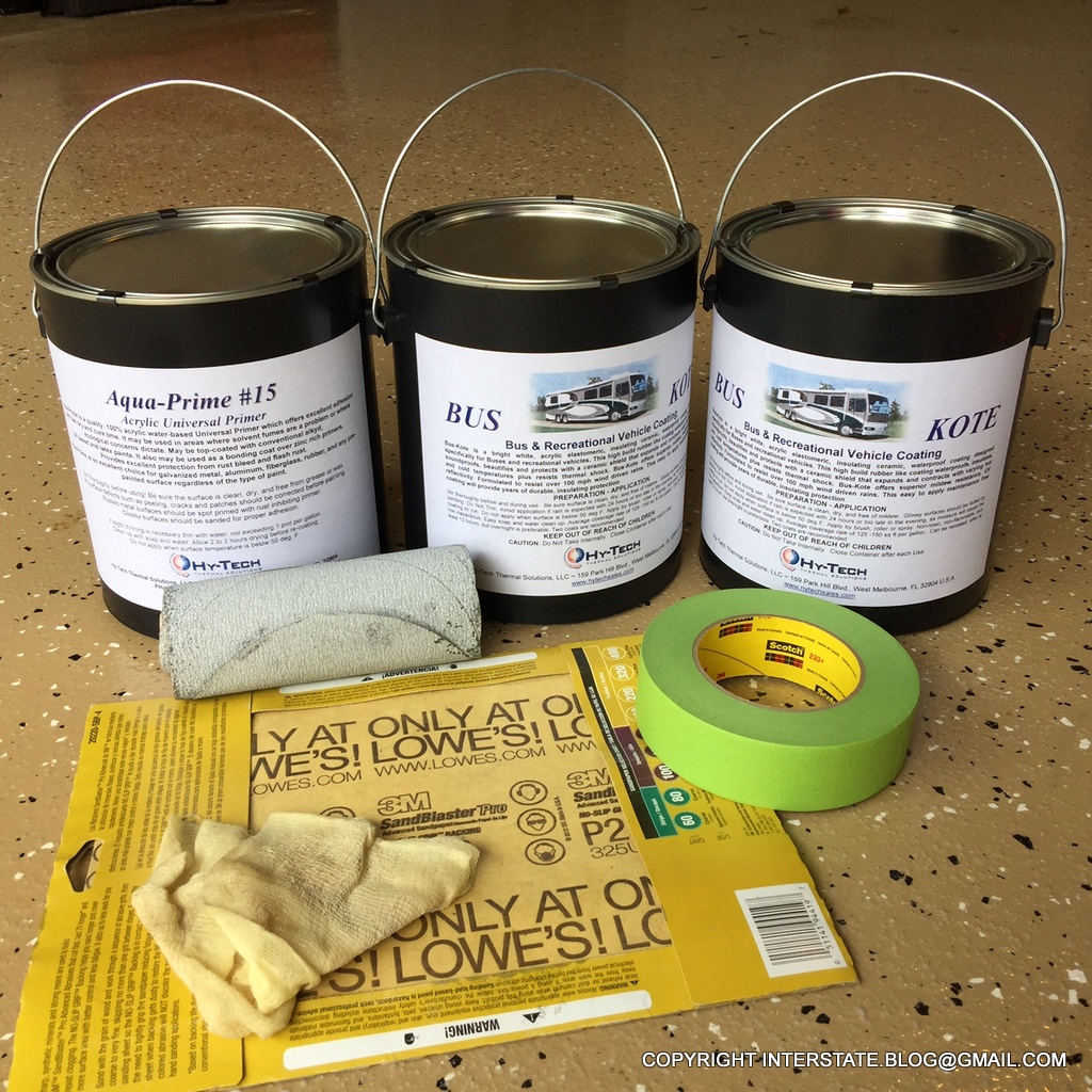 THE INTERSTATE BLOG ADDING A REFLECTIVE ROOF COATING TO AN AIRSTREAM