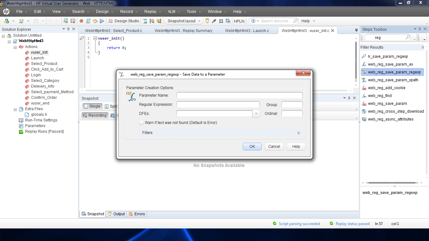 Performance Testing Only: Load Runner : How to perform multiple (group ...