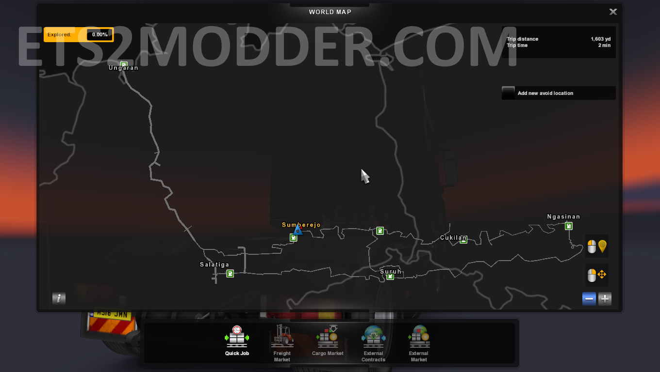 Map Ndesovania V1 Update ETS2 1.36 - 1.41 - ETS2 Mod Indonesia