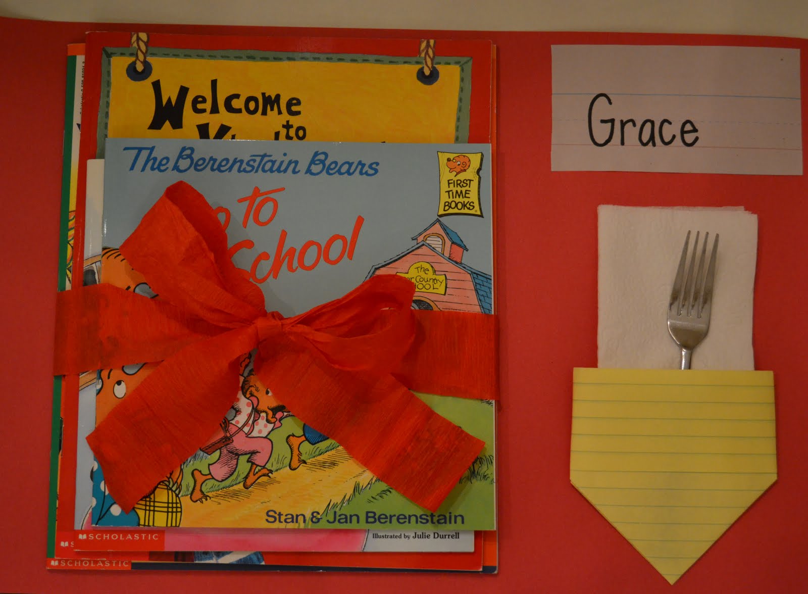 First Day Of Kindergarten Ideas