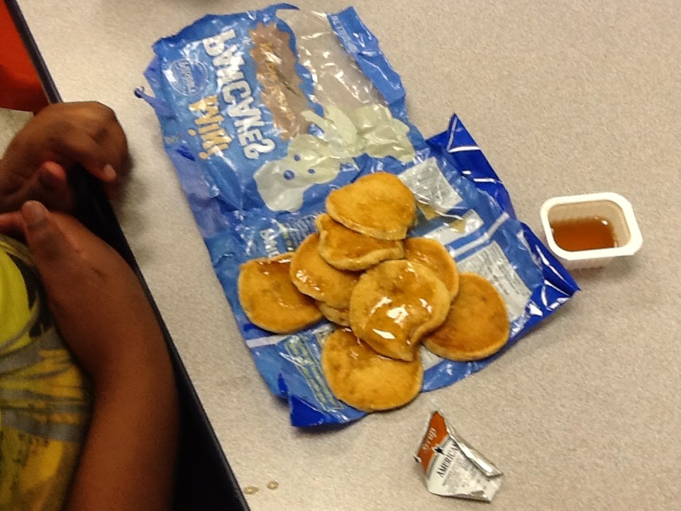 Chapel Hill Snippets How not to serve pancakes (school breakfast)