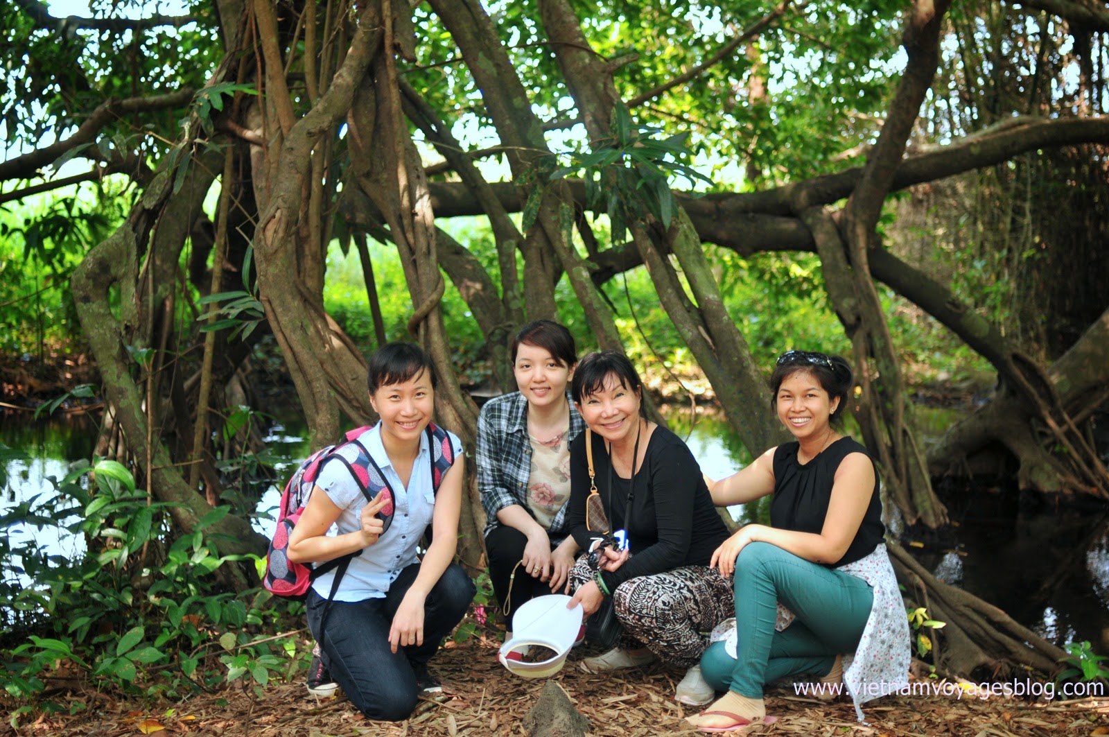 Công ty Hành Trình Việt khảo sát tuyến tại Vườn quốc gia Nam Cát Tiên