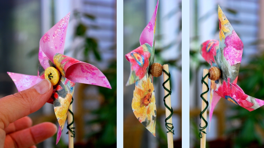 Paper Oasis: Pinwheels and Flip-flops