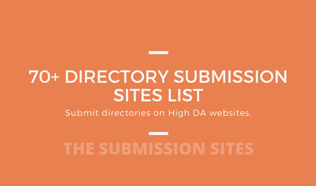 Directory Submission Websites