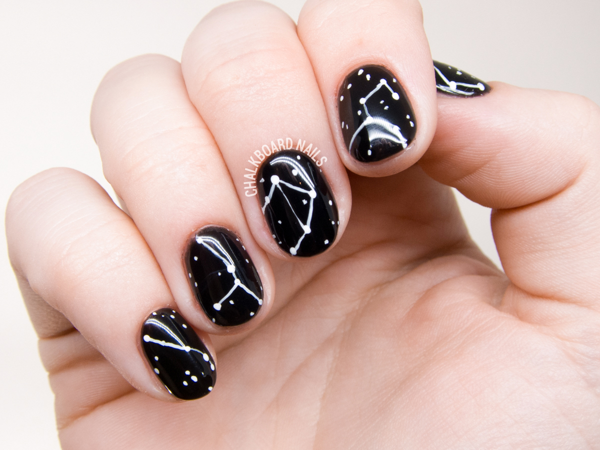 4. Constellation Nail Art Tutorial - wide 7