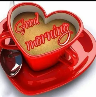 good morning heart cup