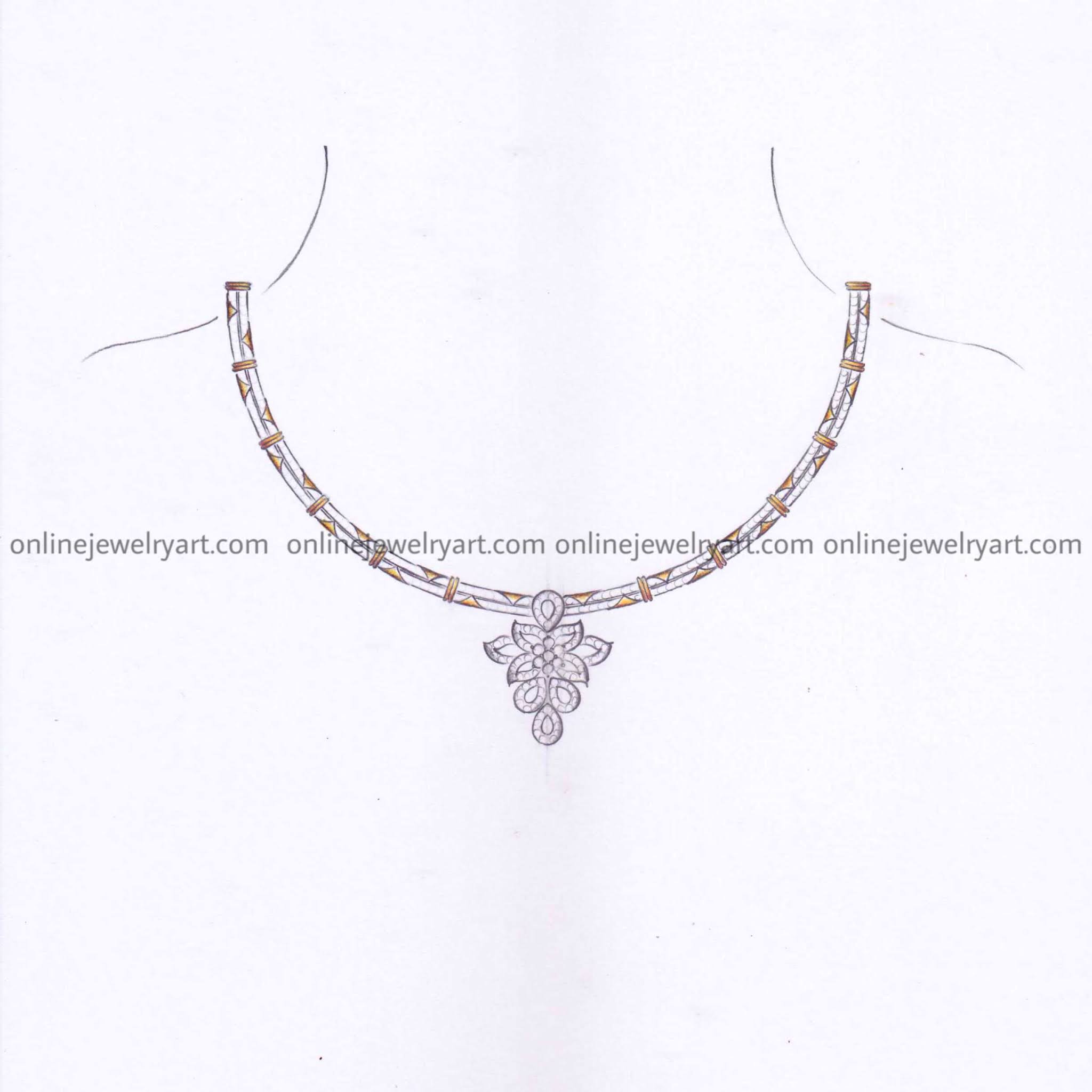 CZ Jewellery Online | Cubic Zirconia Jewelry | CZ Jewellery Necklace Set