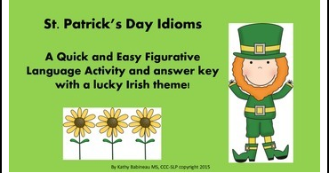 st patricks day idioms