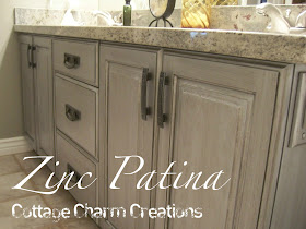 zinc patina tutorial