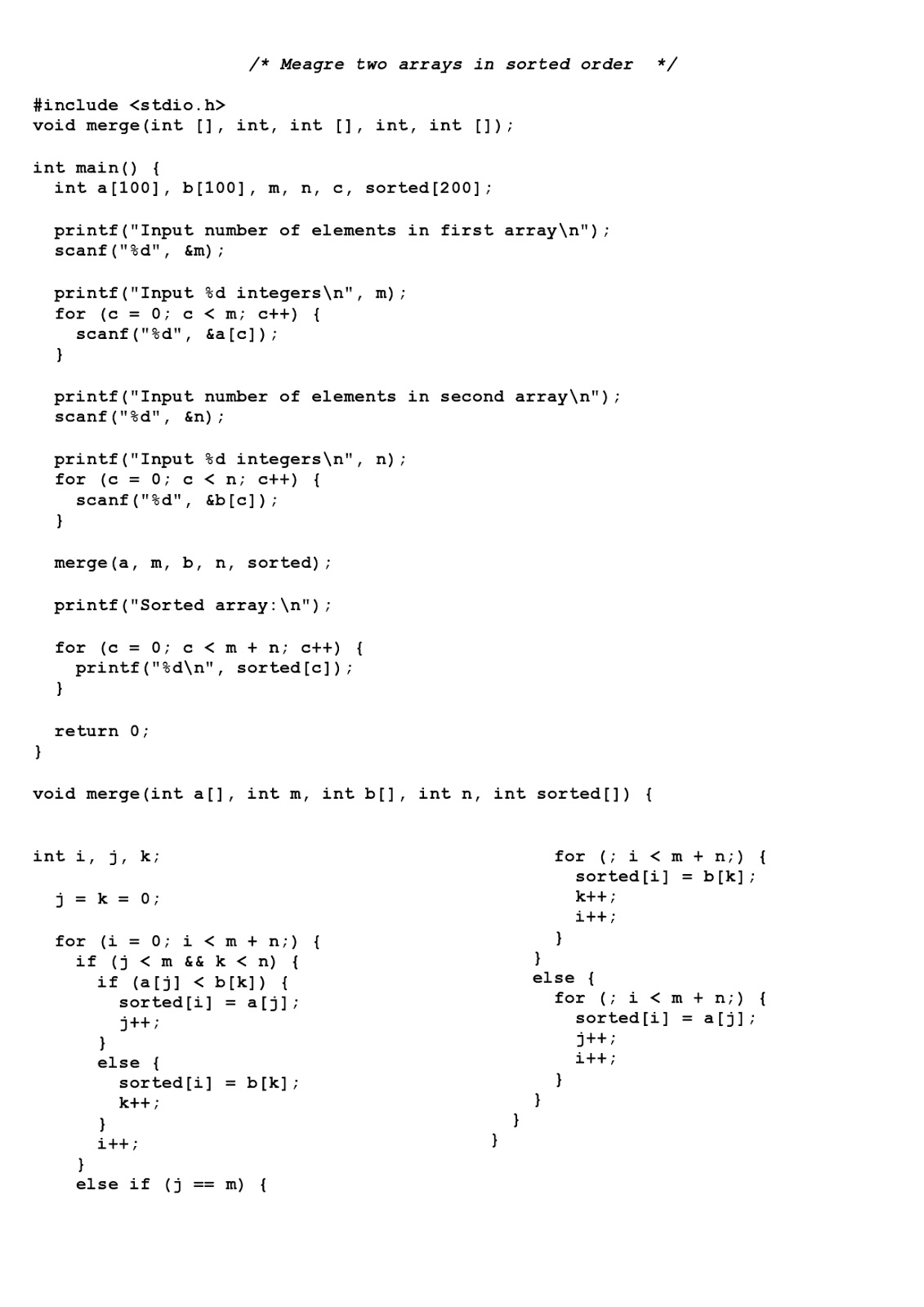 Data structures using C Lab Cycles