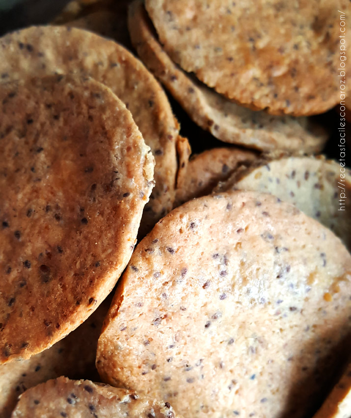 Las Crackers Más Sabrosas Y Económicas Del Mundo! (sin Gluten) La Hacemos Con Arroz Cocido Y En La Multiprocesadora! (incluye Fototutorial)